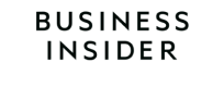 'Business Insider logo in a simple, black font.'