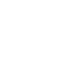 Two white animal paw prints on a black background.