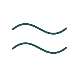 Dark green rectangle on a white background.