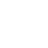 White alarm clock icon on a transparent background.