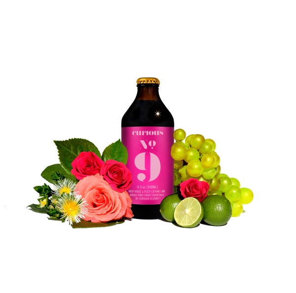 No. 9 — Sparkling Rosé Cocktail