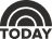 The gray, pixelated logo for the Today show, featuring a sunrise graphic over the word 'TODAY'.