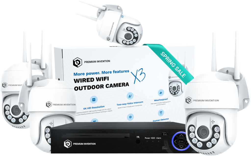 Premium Invention's 4 Optima X3 Pro and 4TB NVR