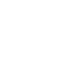 A pixelated, circular, black and white logo resembling a stylized American flag.