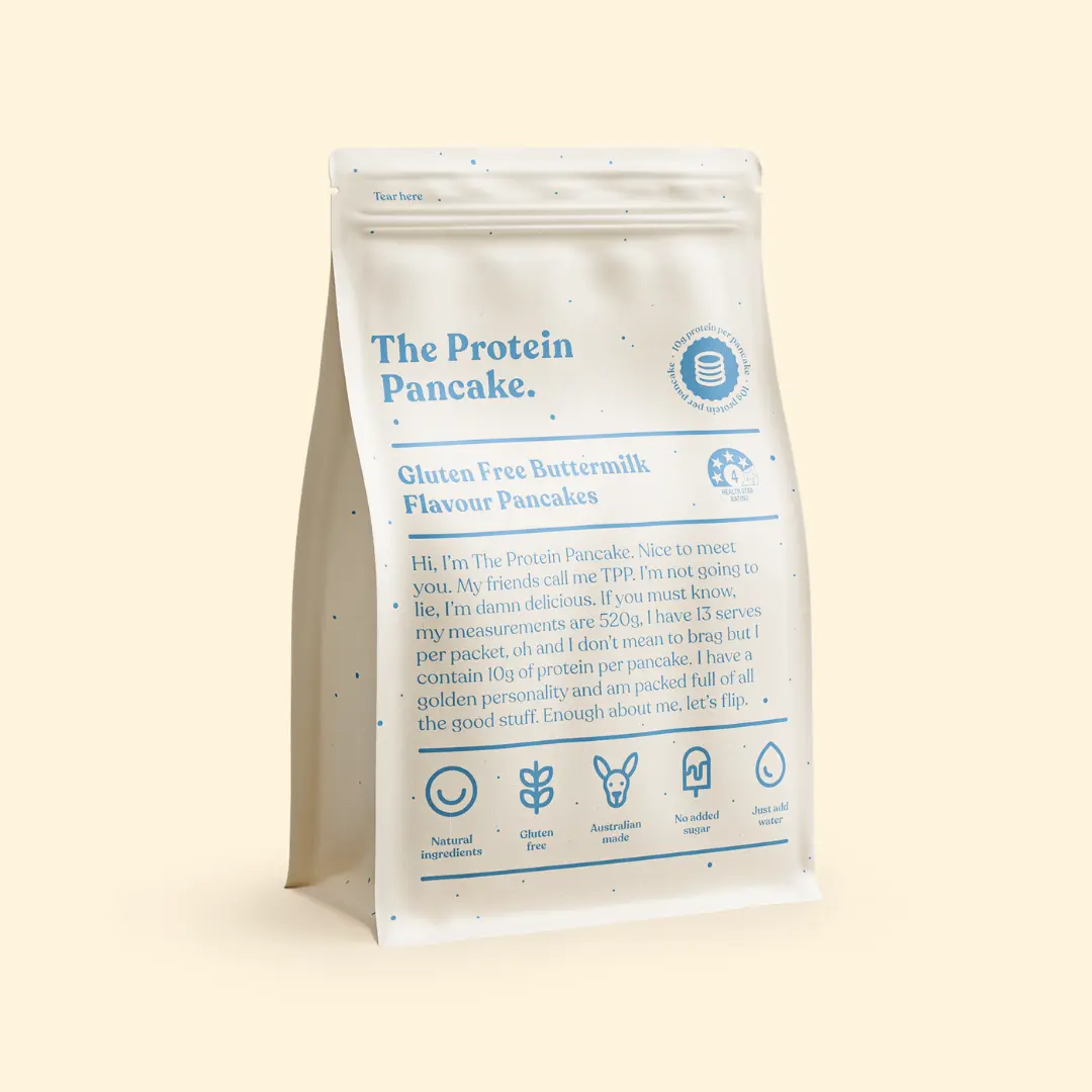 Gluten Free Buttermilk Protein Pancakes