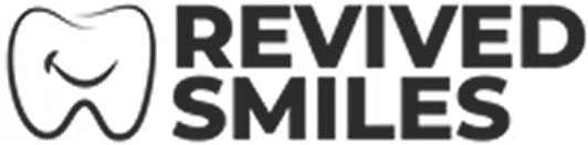 Logo with a tooth icon and the text 'Revived Smiles'.
