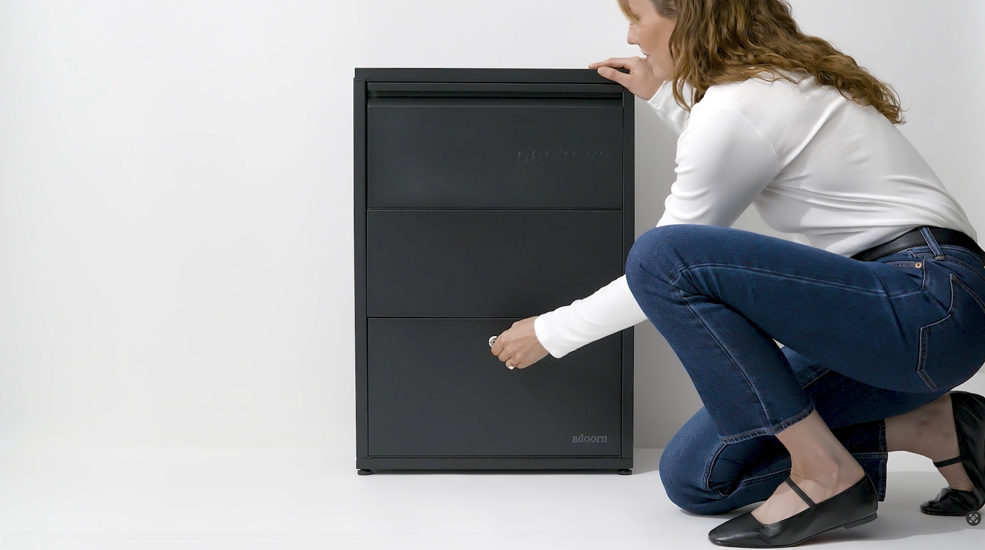 Small Locking Package Delivery Box | Adoorn