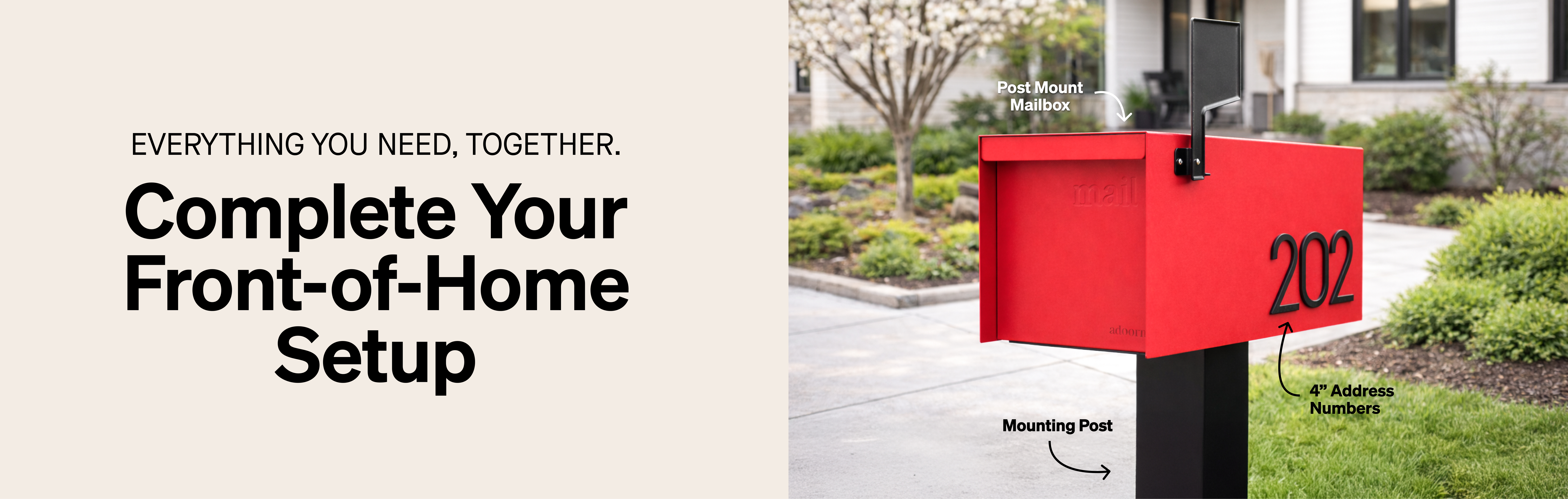 Adoorn mailbox bundle product photo