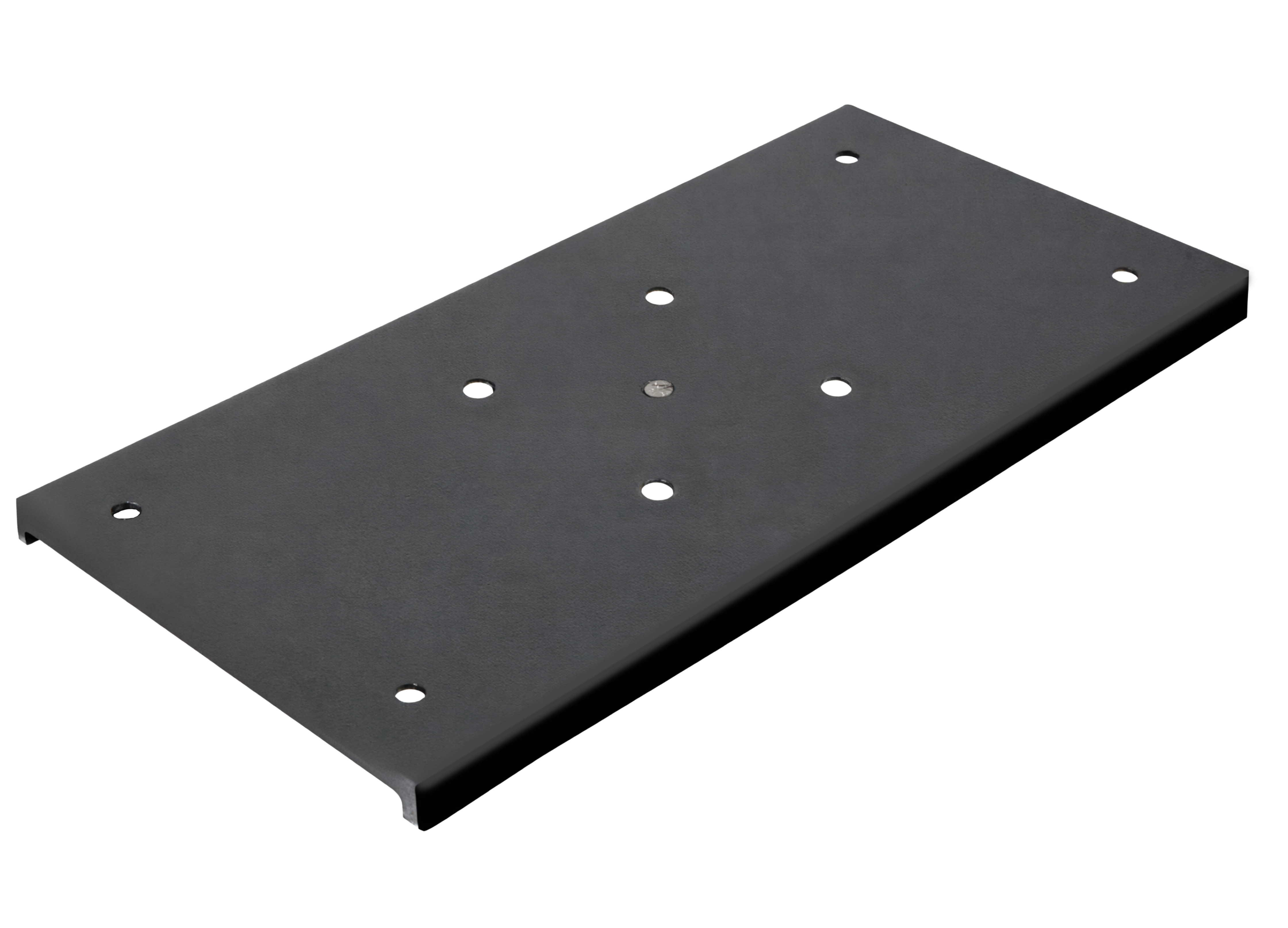 Adoorn surface mount plate, black metal mounting plate