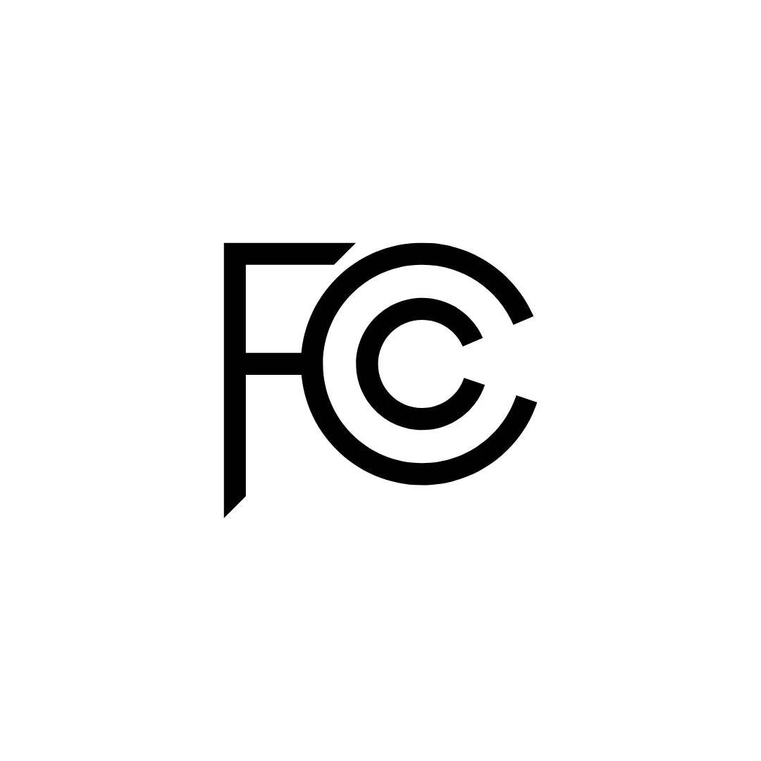 Black stylized 'FC' logo on a white background.