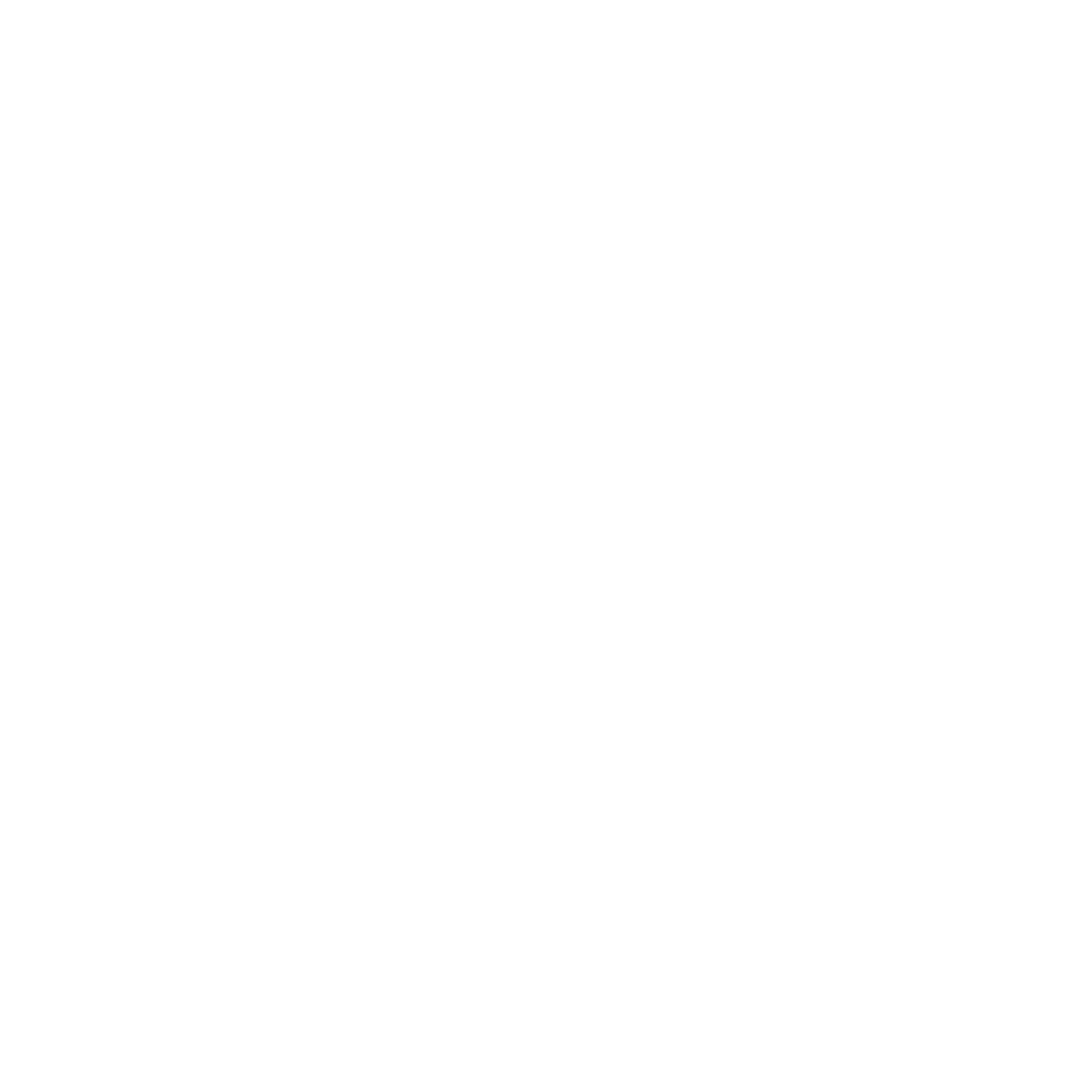 Heart outline with a paw print inside.
