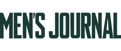 Men's Journal logo in bold, black font on a transparent background.