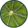 A small, circular icon showing a top-down view of a sliced lime.