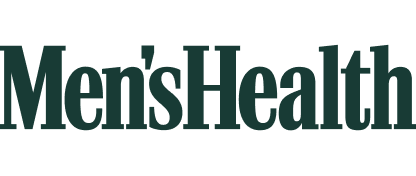 Men's Health magazine logo in dark green text.