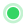 A green circle on a light green background.