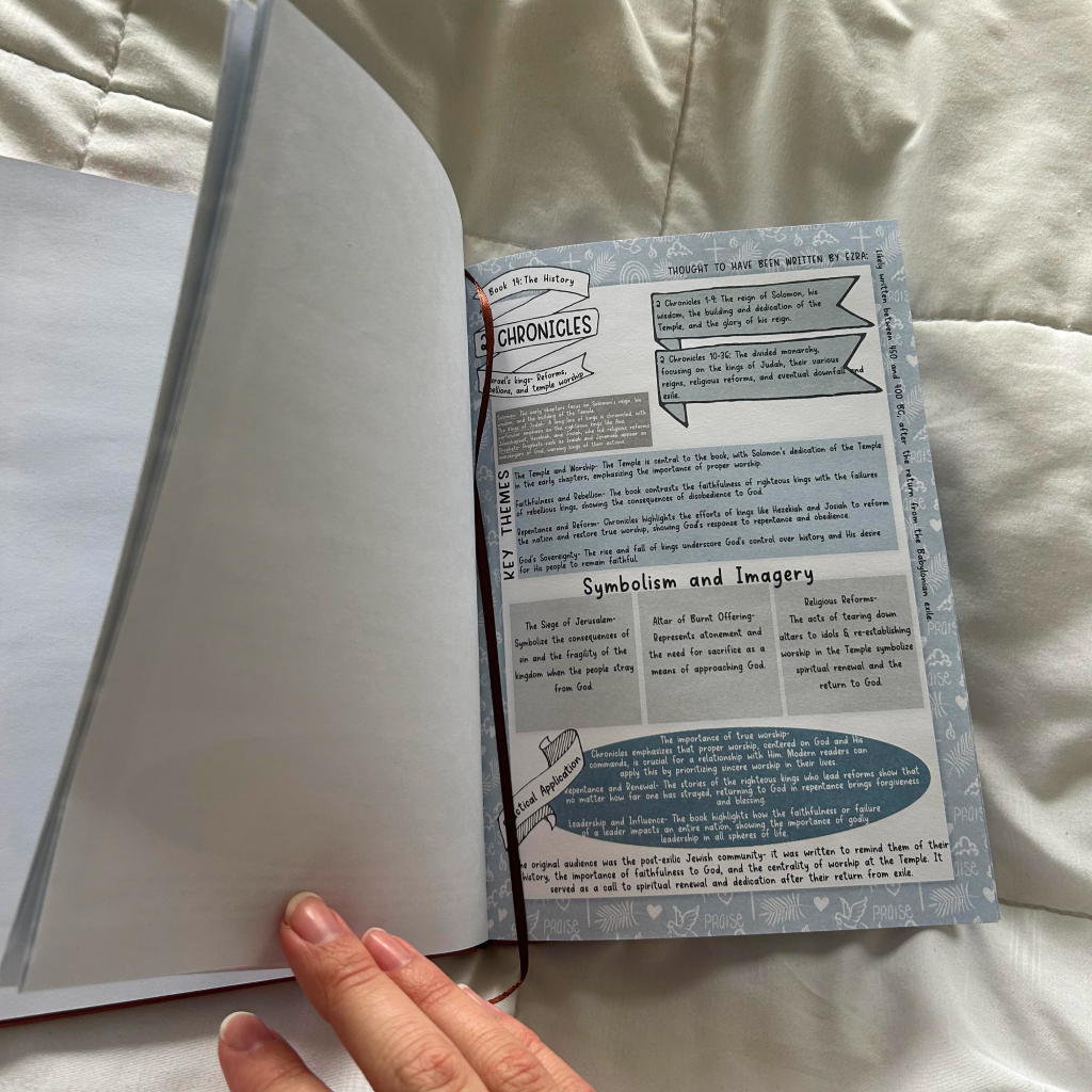 Bible Study Guide Journal – 66 Pages