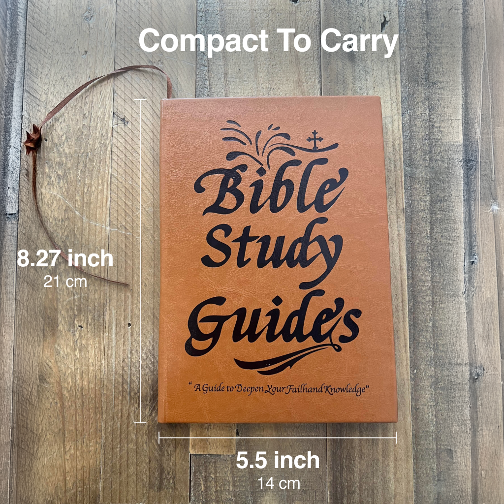 Bible Study Guide Journal – 66 Pages