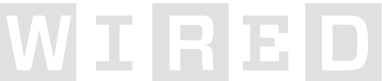Text logo spelling 'WIRED' in gray capital letters.