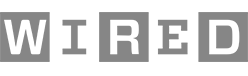 Wired logo with black letters on a white background.