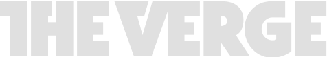 The Verge logo in white text on a transparent background.