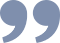 A blue and white placeholder image with a quotation mark symbol.