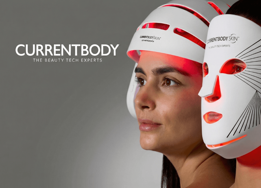 Bags of organic mushroom gummies with floating gummy shapes around them.