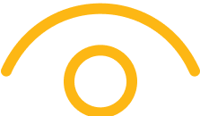 Yellow eye symbol with a circular center and curved line above.