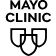 The Mayo Clinic logo, featuring the words 'MAYO CLINIC' stacked above a symbol of three interconnected shields.