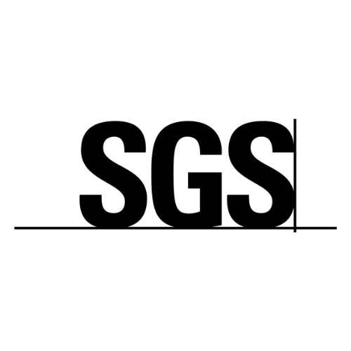 The SGS logo in black text on a white background.