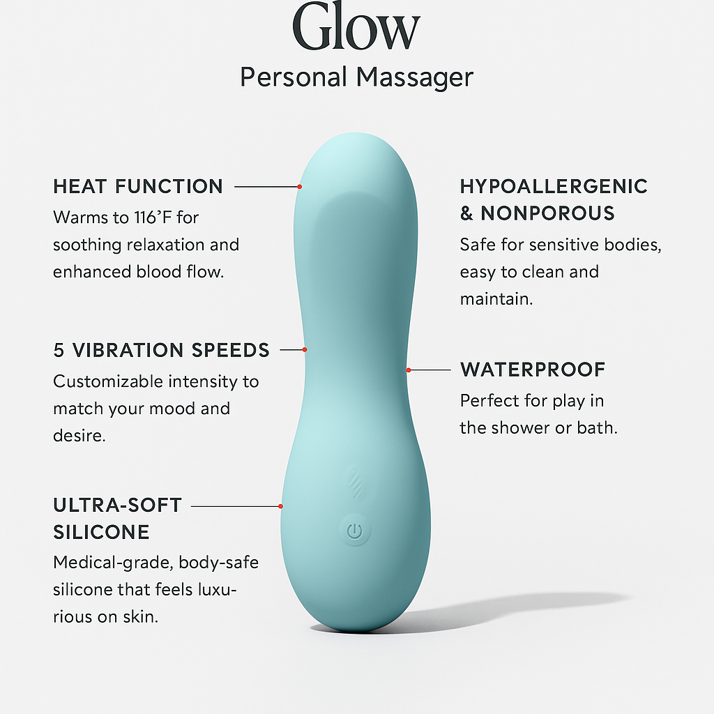 Glow | Warming Massager - The Bloomi