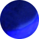 A blue and black abstract circular design.