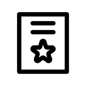 A bold white letter 'G' on a black circular background.