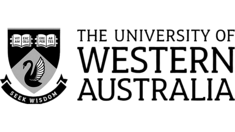 Black swan logo within a diamond shape.