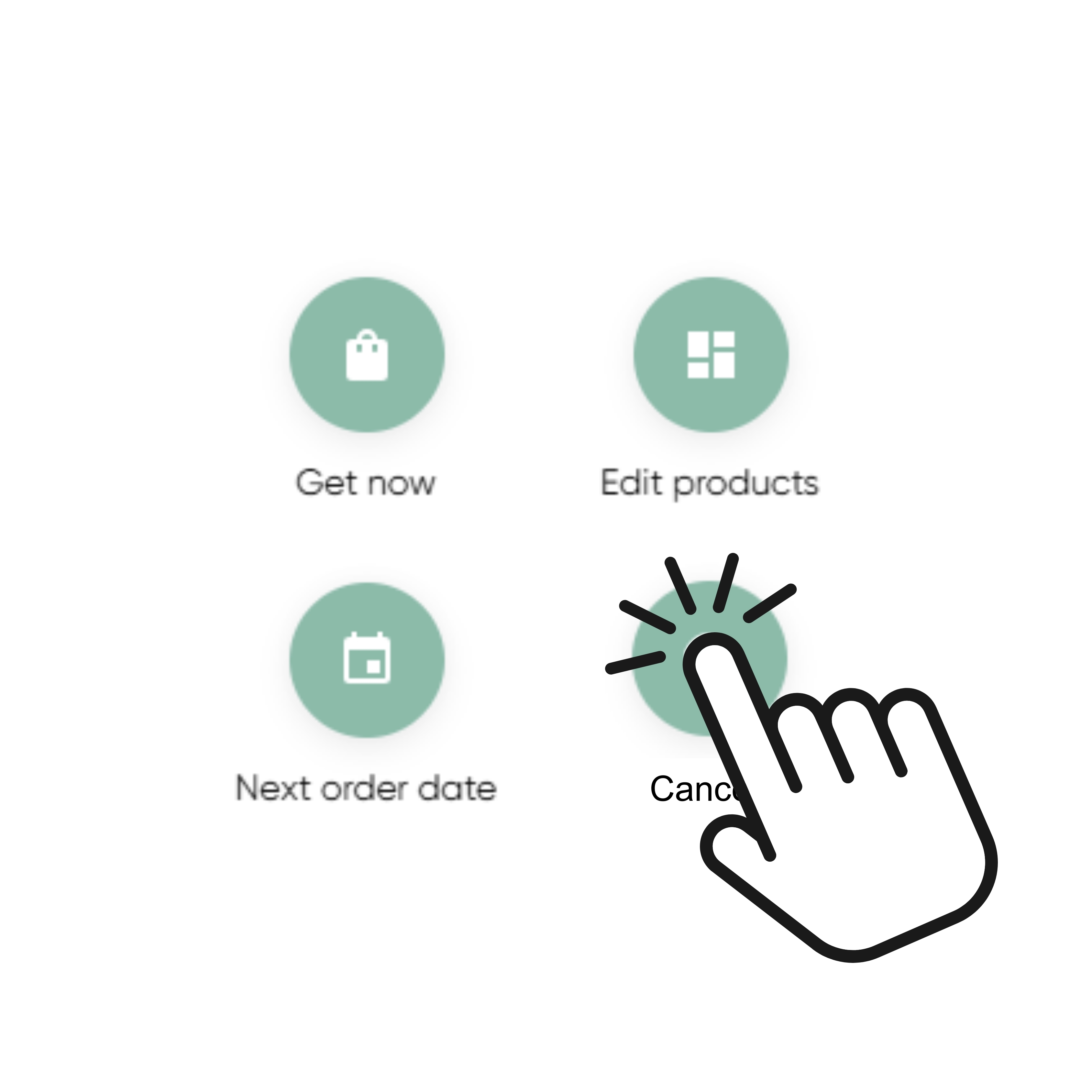 A green icon of a smiling child's face with wavy hair.