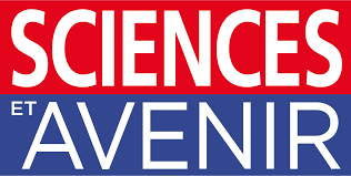 Logo with text 'Sciences et Avenir' in red and blue.