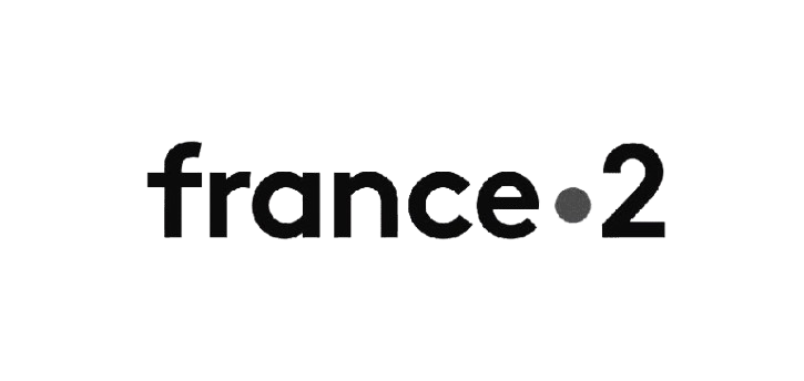 Logo with the text 'france 2' in lowercase letters.