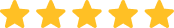 Five gold stars in a horizontal line.