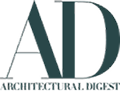 The logo for Architectural Digest, featuring a stylized 'AD' monogram.