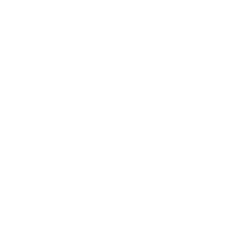 White silhouette of two leaves on a black background.