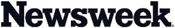 The Newsweek logo in black serif font on a white background.