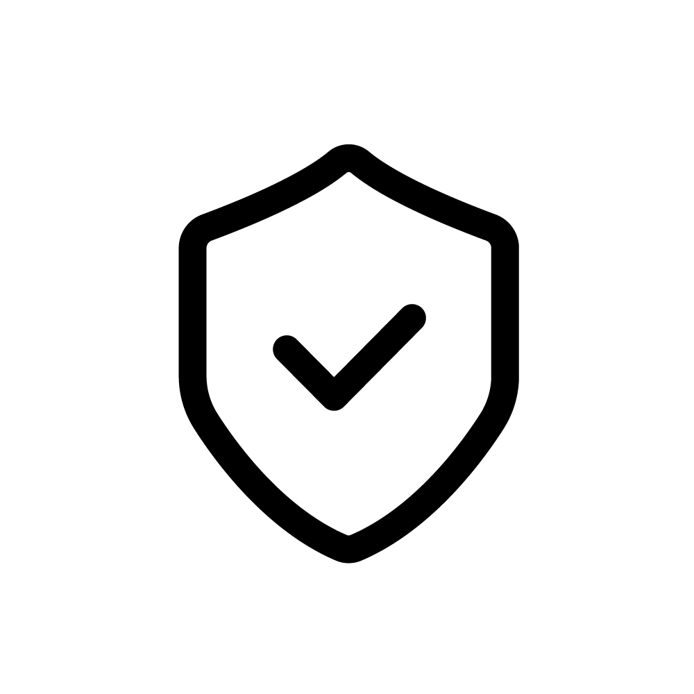 Black and white illustration of a cat with a raised tail.
