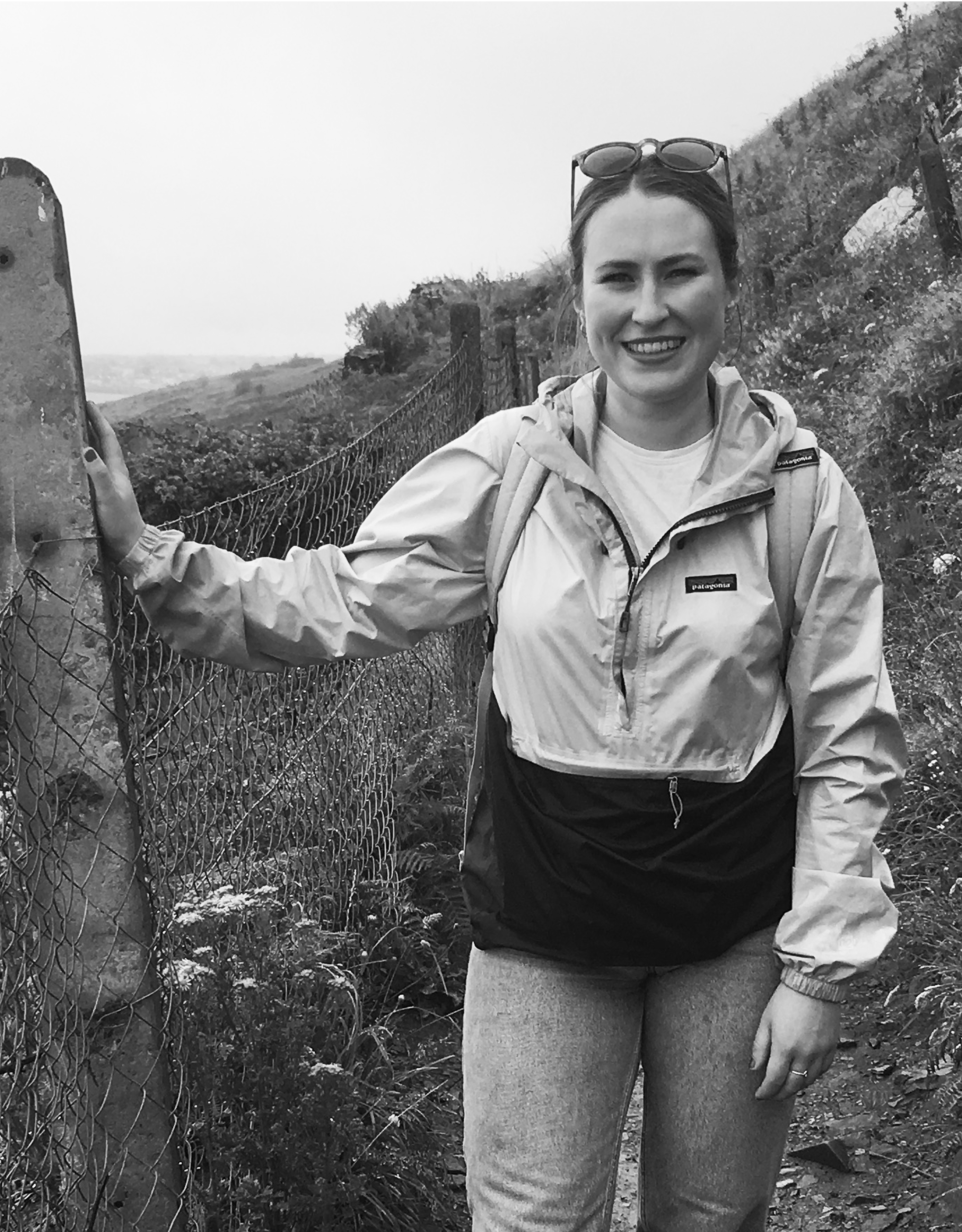 Girl on Hills