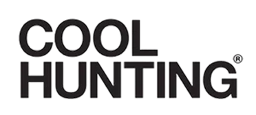 The Cool Hunting logo, which features the words 'COOL HUNTING' in bold, black text on a white background.