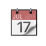 Calendar icon displaying July 17.