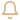 A simple, light brown, stylized icon of a bell.