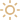 A pixelated, light brown icon of a sun on a white background.