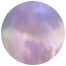 A round, pastel-colored abstract shape with a soft, cloudy texture.