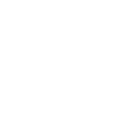 White thumbs-up icon on a black background.