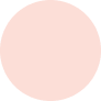 A solid light pink circle on a white background.