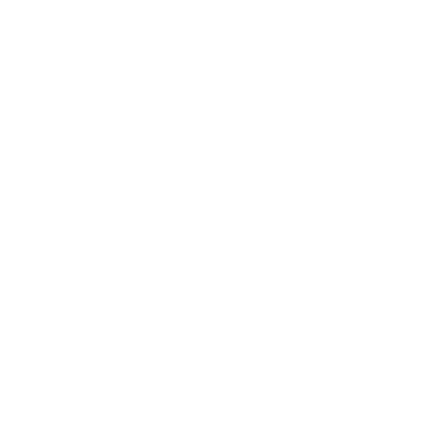 Simple white icon of a car on a black background.